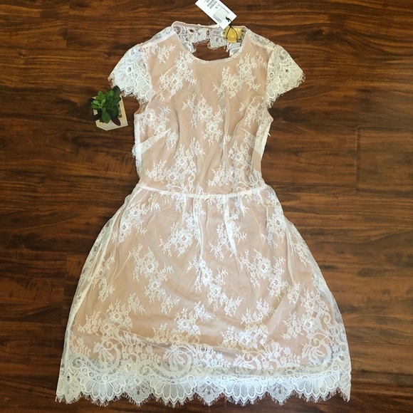 H&M Dresses & Skirts - H&M lace formal dress, sexy Backless